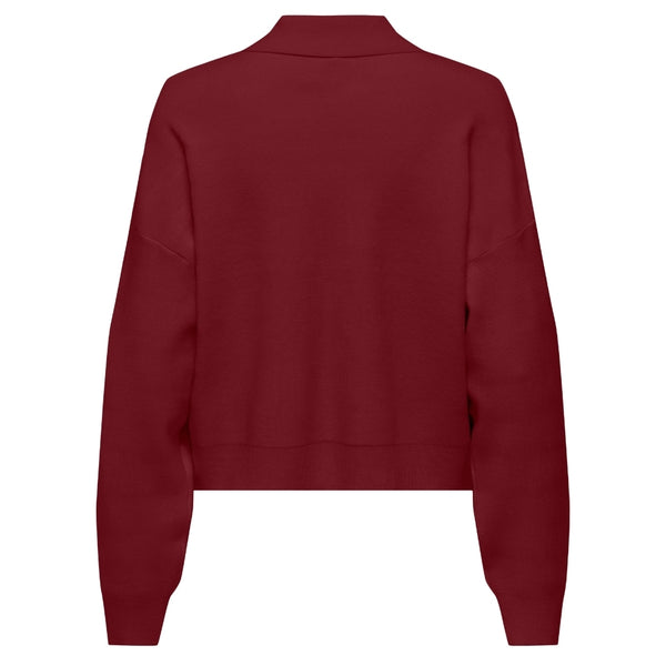 ONLY ONLY dame topp ONLLUCY Knit Cabernet