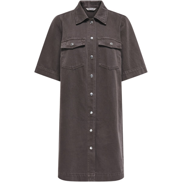 ONLY ONLY damklänningen ONLBELLE Dress Seal Brown