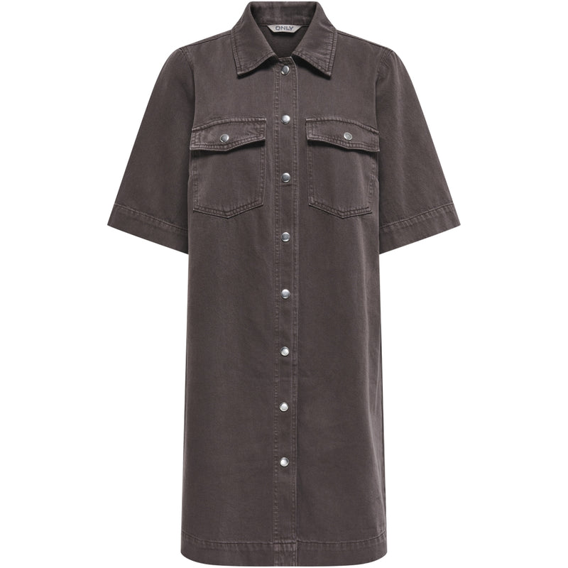 ONLY ONLY damklänningen ONLBELLE Dress Seal Brown