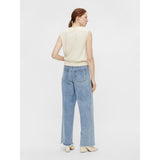 .Object Object dam byxor OBJSAVANNAH Restudsalg Light Blue Denim