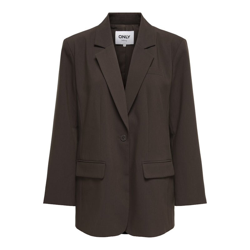 ONLY Only dam kavaj ONLLINDA Blazer Coffee Bean