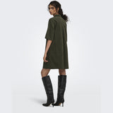 ONLY Only dam klänning ONLGRY Dress Forest Night
