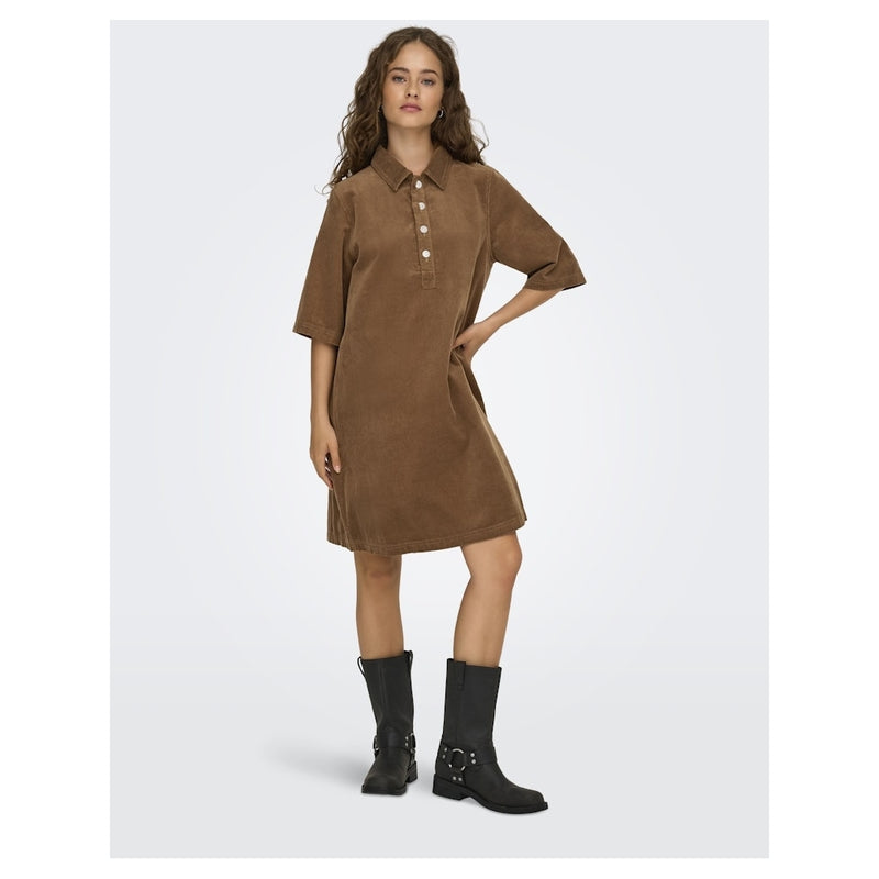 ONLY Only dam klänning ONLGRY Dress Toasted Coconut
