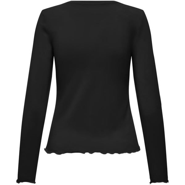 ONLY Only dam långärmad topp ONLVIRRO Top Black