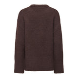 ONLY Only dam stickad tröja ONLMAGGIE Knit Seal Brown