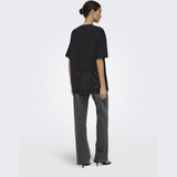 ONLY Only dam topp ONLMEXA T-shirt Black