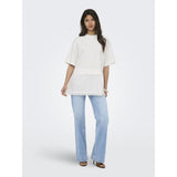ONLY Only dam topp ONLMEXA T-shirt Cloud Dancer