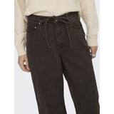ONLY Only damjeans ONLGIANNA Jeans Dark Brown denim