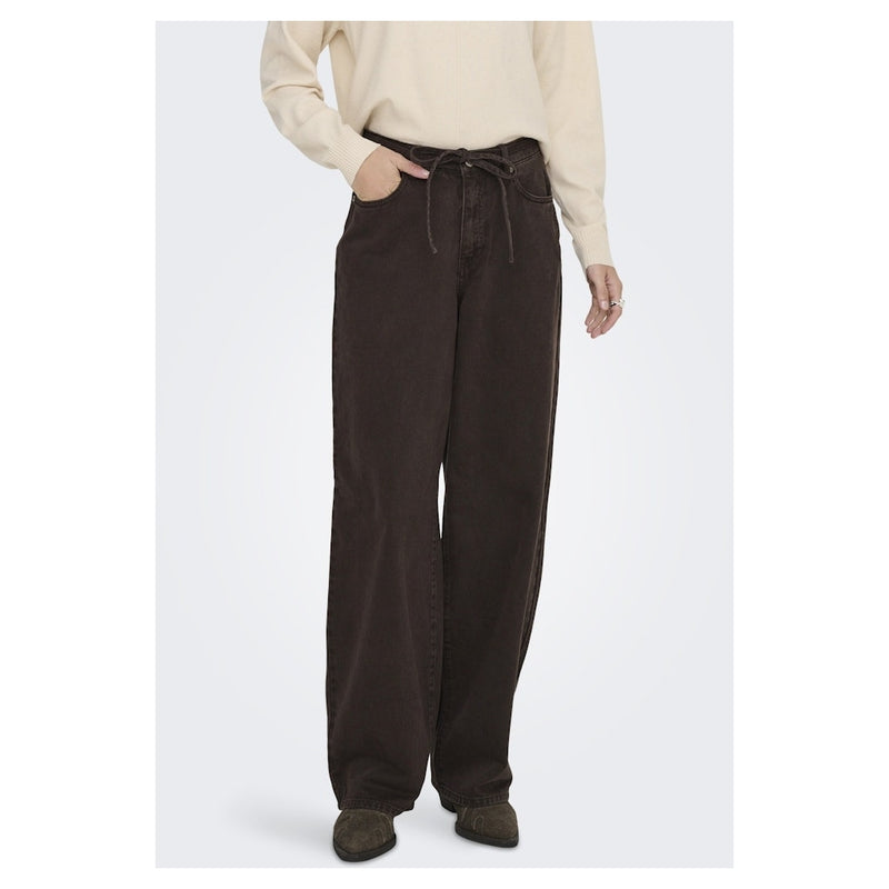 ONLY Only damjeans ONLGIANNA Jeans Dark Brown denim