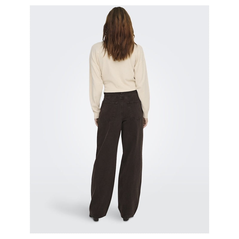 ONLY Only damjeans ONLGIANNA Jeans Dark Brown denim