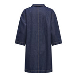 ONLY Only damklänning ONLMILES Dress Dark Blue Denim