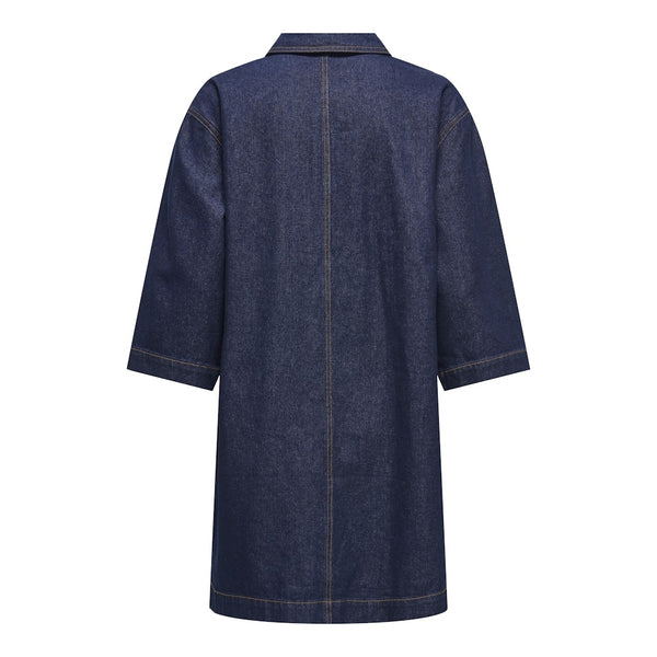 ONLY Only damklänning ONLMILES Dress Dark Blue Denim