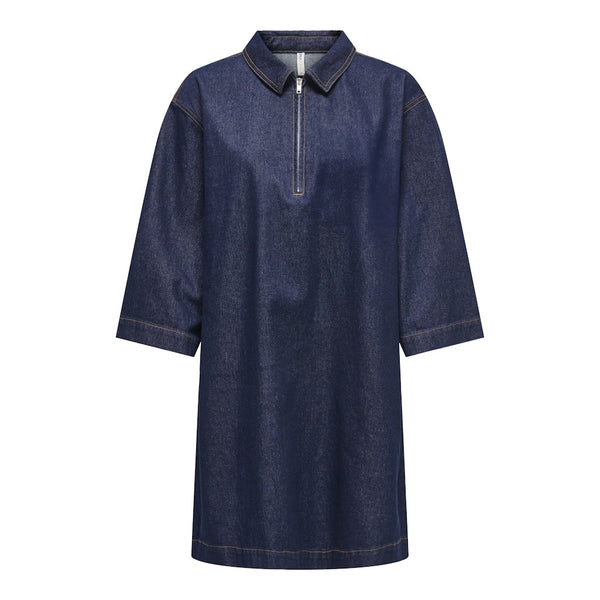 ONLY Only damklänning ONLMILES Dress Dark Blue Denim
