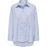 ONLY Only damskjorta Onlyreg en Shirt Dusty Blue FIG