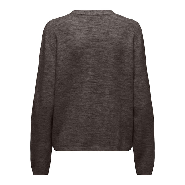ONLY Only damstickad kofta ONLSIMONI Knit Coffee Bean