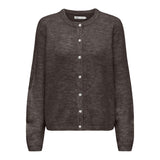 ONLY Only damstickad kofta ONLSIMONI Knit Coffee Bean