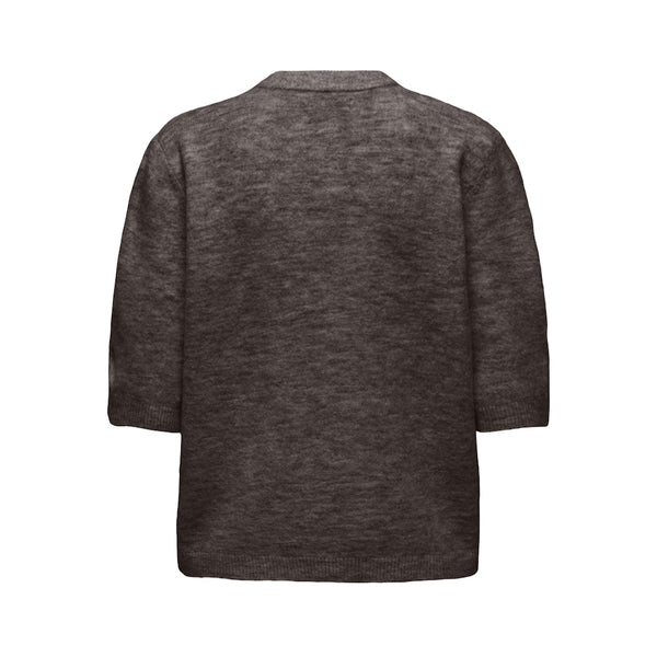 ONLY Only damstickad kofta ONLSIMONI Knit Coffee Bean