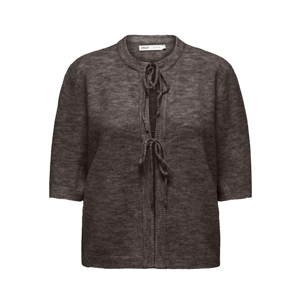 ONLY Only damstickad kofta ONLSIMONI Knit Coffee Bean