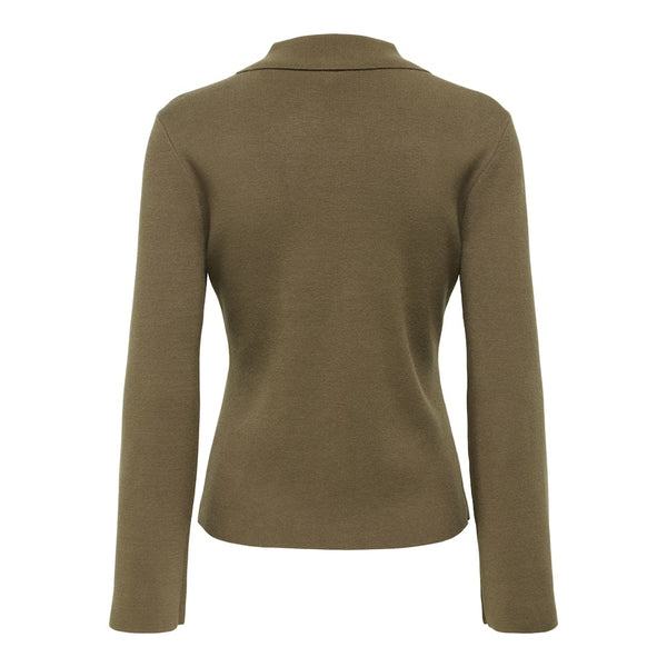 ONLY Only damstickad polotröja kofta ONLANDREA Knit Cub