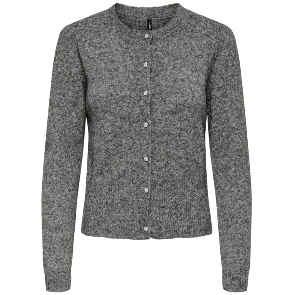 ONLY Only damstickning ONLHAVANNA Knit Medium grey melange