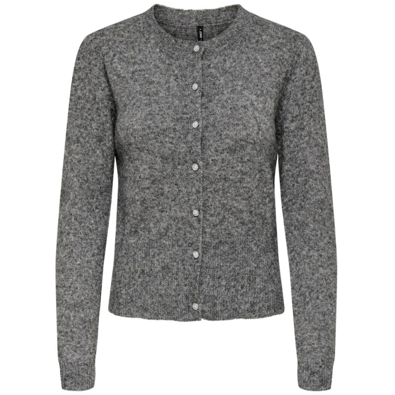 ONLY Only damstickning ONLHAVANNA Knit Medium grey melange