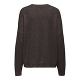ONLY Only damstickning ONLRENE Knit Chocolate Torte Melange