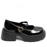 SHOES Oriane Dam ballerinaskor med klack 6670 Shoes Black