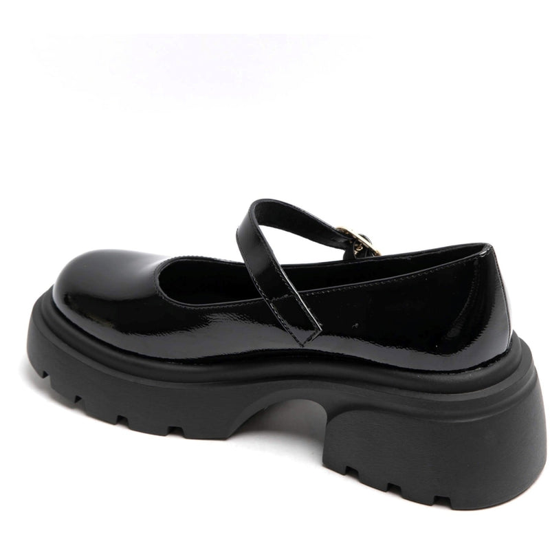 SHOES Oriane Dam ballerinaskor med klack 6670 Shoes Black