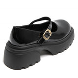 SHOES Oriane Dam ballerinaskor med klack 6670 Shoes Black