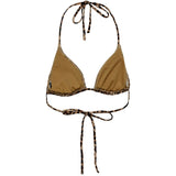 PIECES PCBAOMI BIKINI TRIANGLE BRA SWW NOOS BC Restudsalg Black Leo