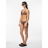 PIECES PCBAOMI BIKINI TRIANGLE BRA SWW NOOS BC Restudsalg Black Leo