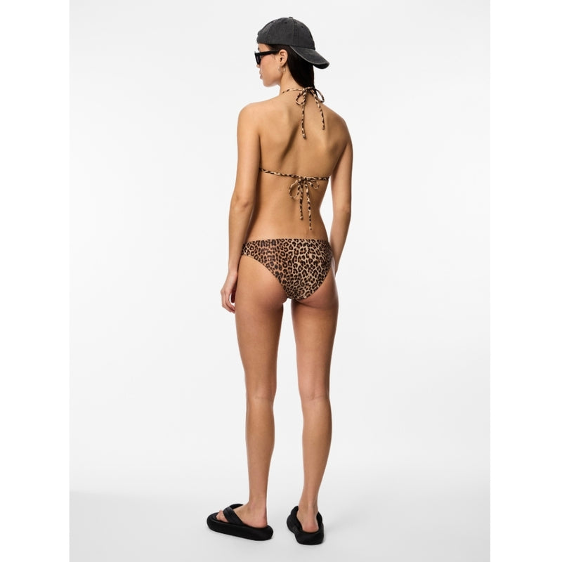 PIECES PCBAOMI BIKINI TRIANGLE BRA SWW NOOS BC Restudsalg Black Leo