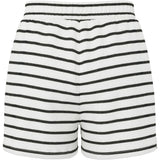 PIECES PCCHILLI dam shorts PCCHILLI Restudsalg Cloud Dancer Stripes BLACK