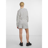 PIECES PCCHILLI dam shorts PCCHILLI Restudsalg Cloud Dancer Stripes BLACK
