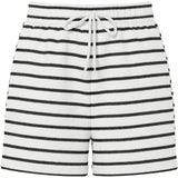 PIECES PCCHILLI dam shorts PCCHILLI Restudsalg Cloud Dancer Stripes BLACK