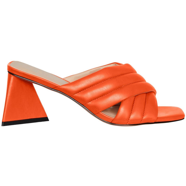 PIECES PCJULISE PADDED SANDAL Shoes Red Orange