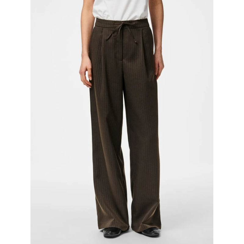PIECES PIECES DAMBYXOR PCFALKA Pant Delicioso Pinstripe