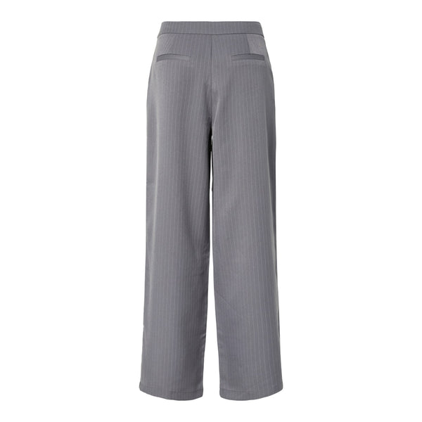 PIECES PIECES DAMBYXOR PCFALKA Pant Grey pinstripe
