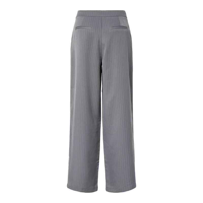 PIECES PIECES DAMBYXOR PCFALKA Pant Grey pinstripe