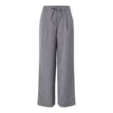 PIECES PIECES DAMBYXOR PCFALKA Pant Grey pinstripe