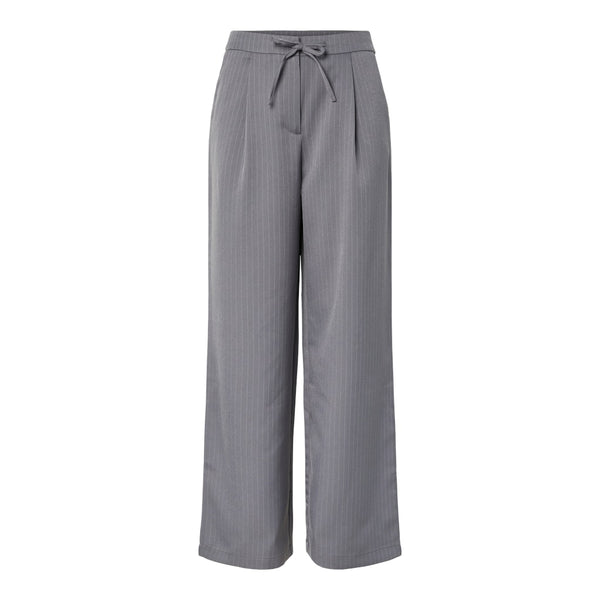 PIECES PIECES DAMBYXOR PCFALKA Pant Grey pinstripe