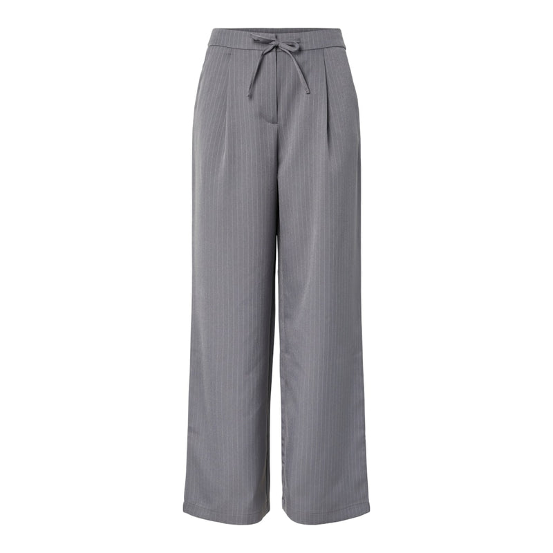 PIECES PIECES DAMBYXOR PCFALKA Pant Grey pinstripe