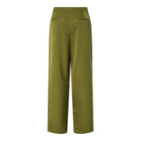 PIECES PIECES DAMBYXOR PCFALKA Pant Sphagnum Stripes