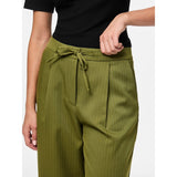 PIECES PIECES DAMBYXOR PCFALKA Pant Sphagnum Stripes