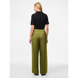 PIECES PIECES DAMBYXOR PCFALKA Pant Sphagnum Stripes