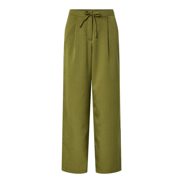 PIECES PIECES DAMBYXOR PCFALKA Pant Sphagnum Stripes