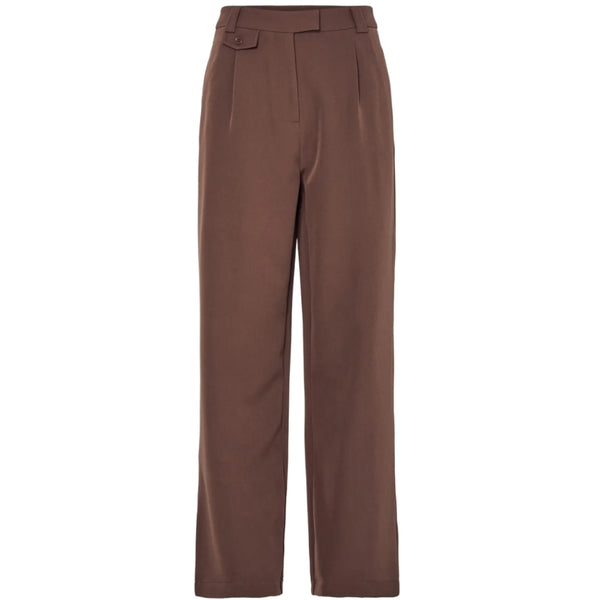 PIECES PIECES DAMBYXOR PCNIMORA Pant Chocolate Martini