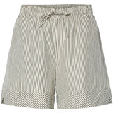 PIECES PIECES DAMSHORTS PCFEMME Shorts Birch Stripes Delicioso