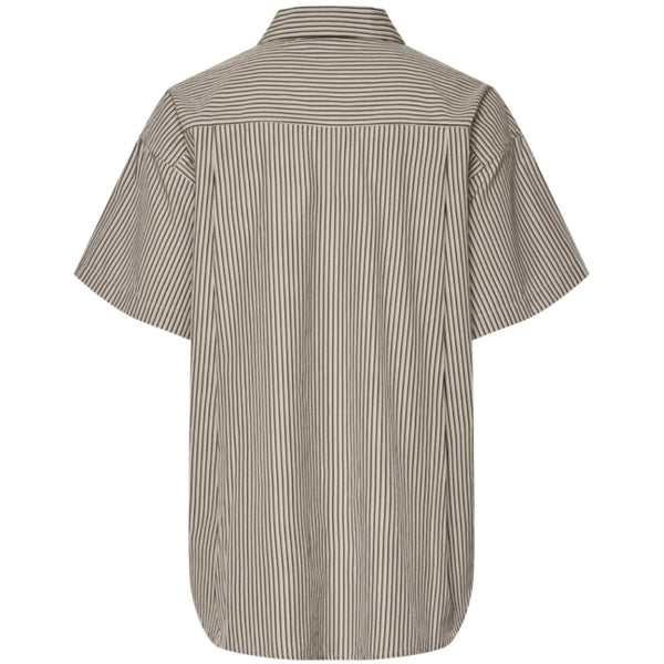 PIECES PIECES DAMSKJOL PCFEMME Shirt Birch Stripes Delicioso