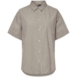 PIECES PIECES DAMSKJOL PCFEMME Shirt Birch Stripes Delicioso